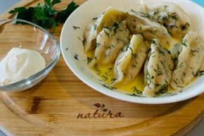 Вареники домашние с картошкой и грибами