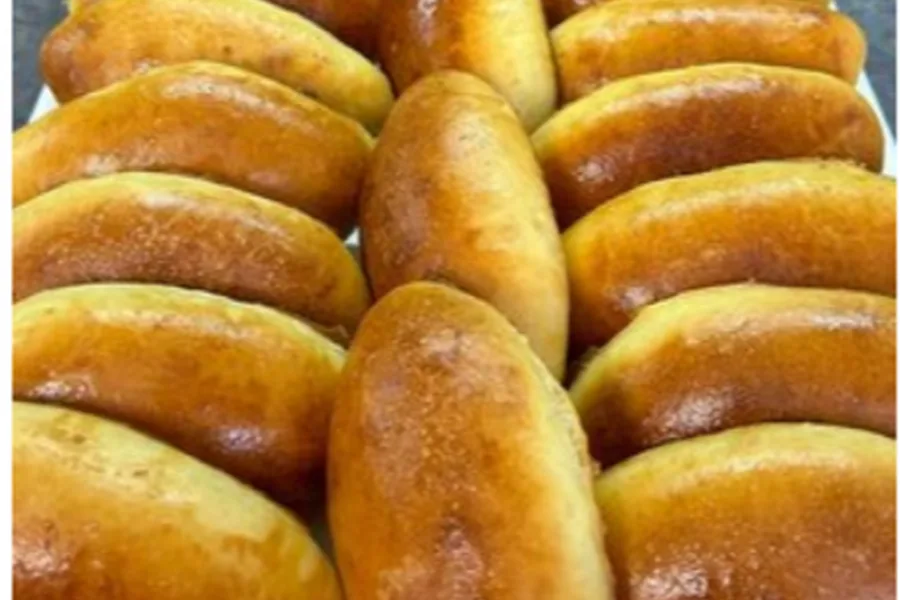 Пирожки печеные с картошкой и грибами