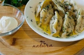 Вареники домашние с картошкой и жареным луком
