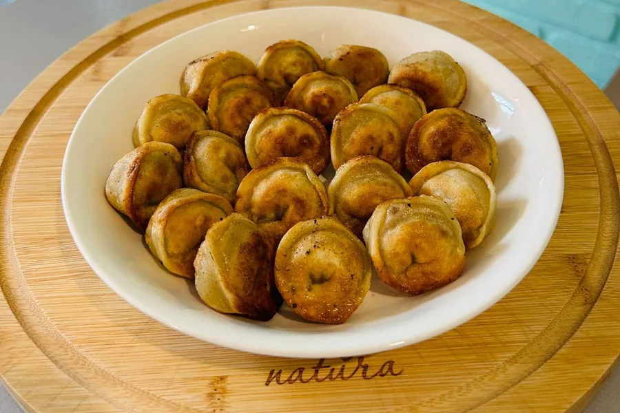 Пельмешки жареные домашние