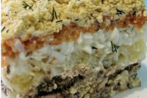 Салат Мимоза классическая