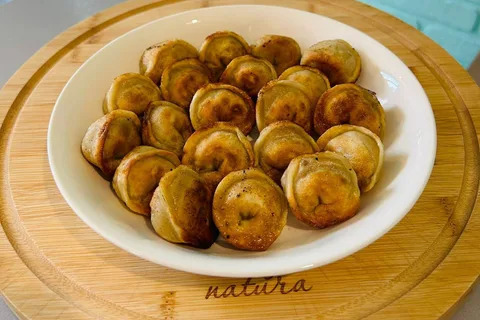 Пельмешки жареные домашние